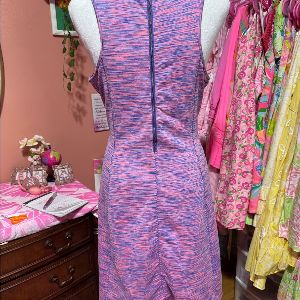 Lily Pulitzer Pink and Purple athletic Mini Dress - Picture 4 of 6